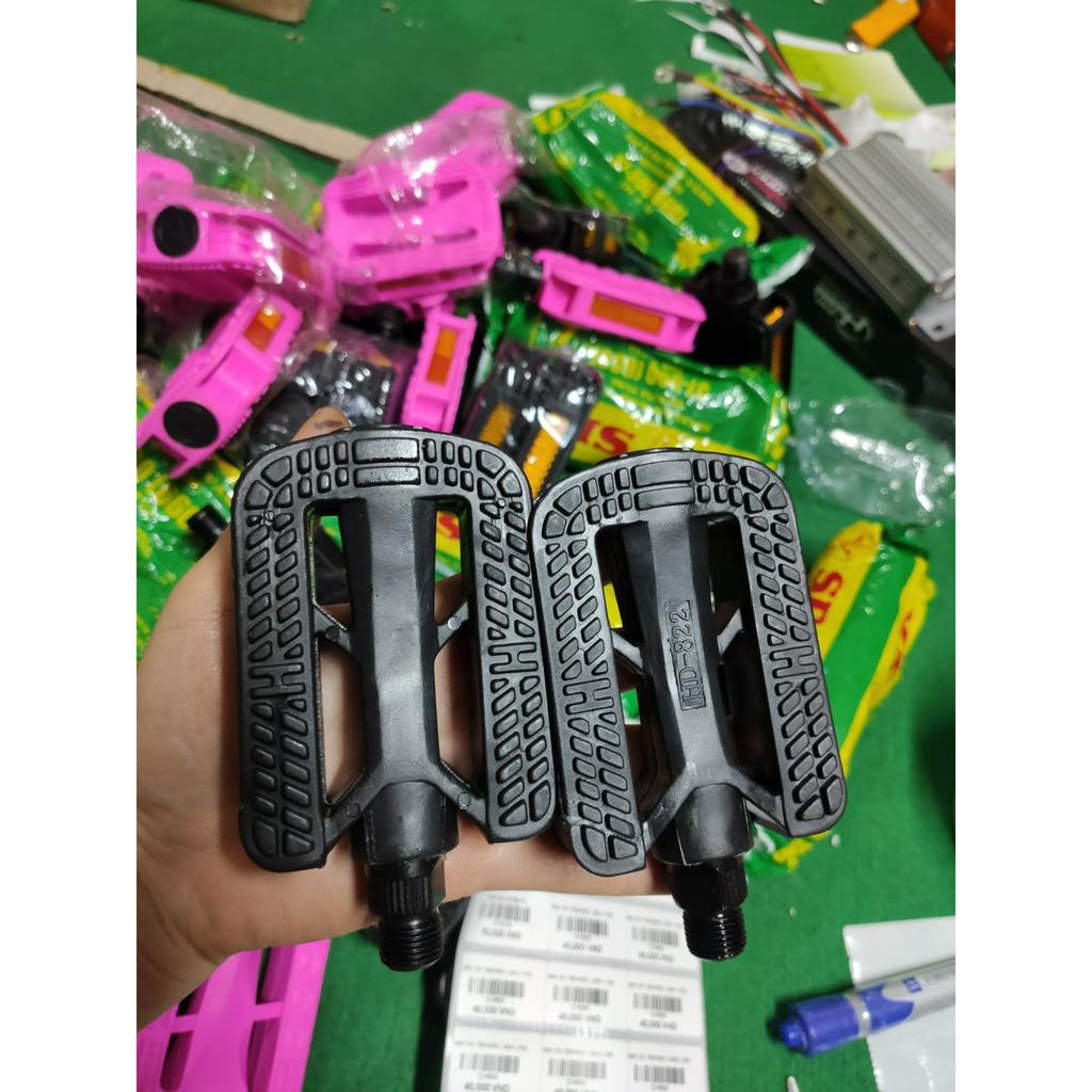 Bi Đan bàn đạp to xe đạp địa hình và đạp thường chân ren thông dụng