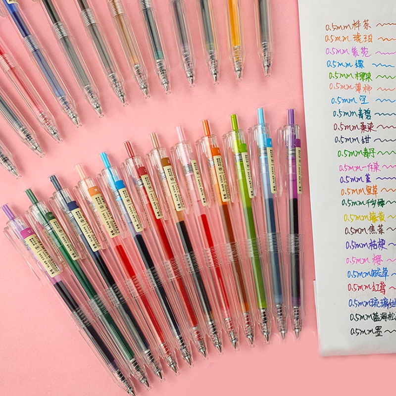 1 Bút Mực gel Ngòi 0.5mm Nhiều Màu Sắc
