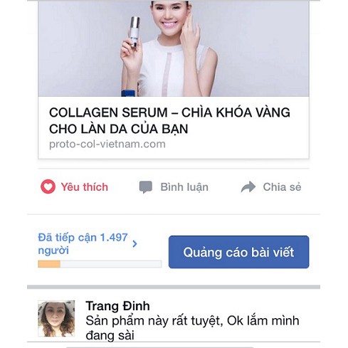 [giá trải nghiệm] Kho Sỉ Tinh Chất Serum Collagen Cho Làn Da Căng Mịn Tươi Trẻ 30ml