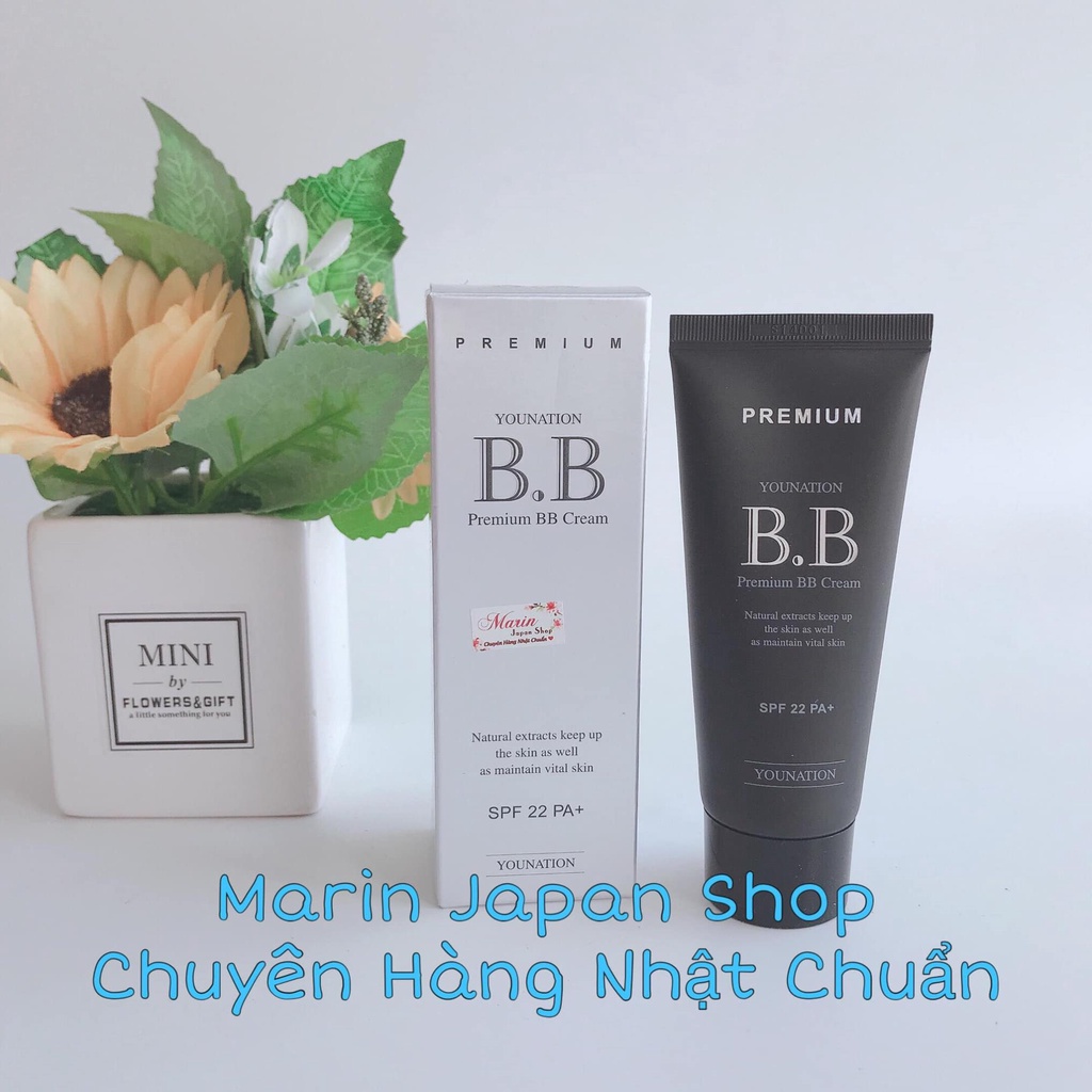 (SALE) Kem nền chống nắng Premium Younation BB Cream Nội Địa Nhật Bản