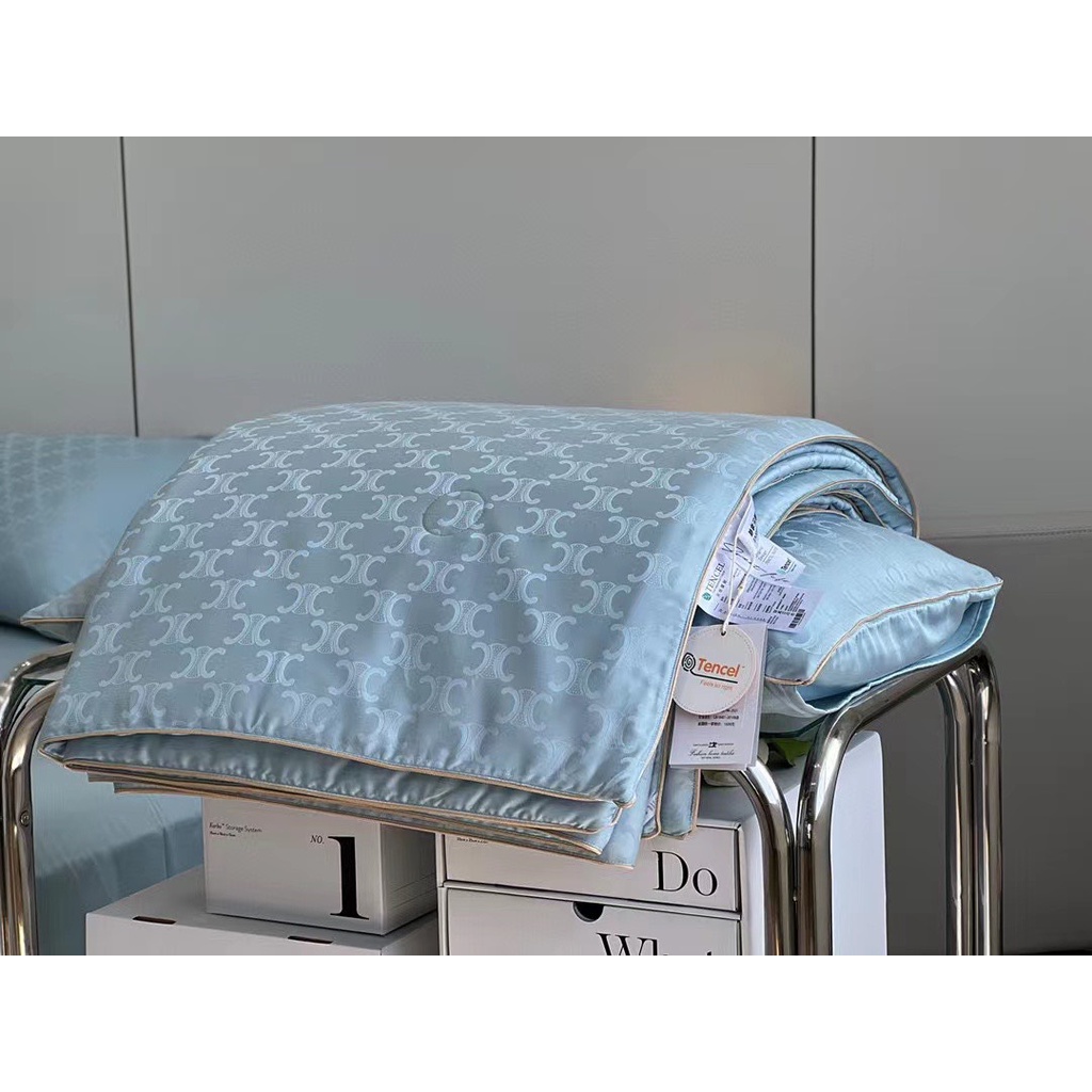 Chăn hè tencel 60s cao cấp-Chất liệu tencel mềm mại, mượt mát thoáng khí thấm hút mồ hôi tốt bảo vệ sức khỏe