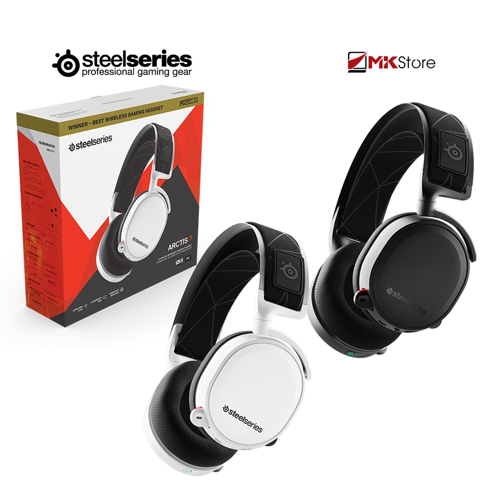 Tai nghe Steelseries Arctis 7 Wireless Gaming DTS Headphone:X v2.0 Surround sound