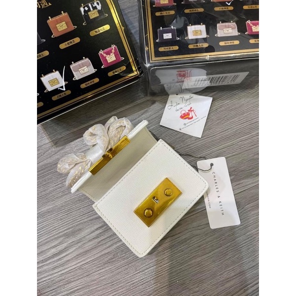 túi đeo chéo cnk mini hàng quảng châu loại 1( khoá và sau túi dập logo) full box