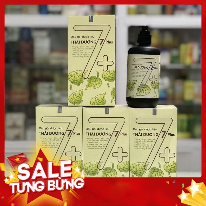 Dầu Gội Dươc Liệu Thái Dương 7 Plus 250 ml
