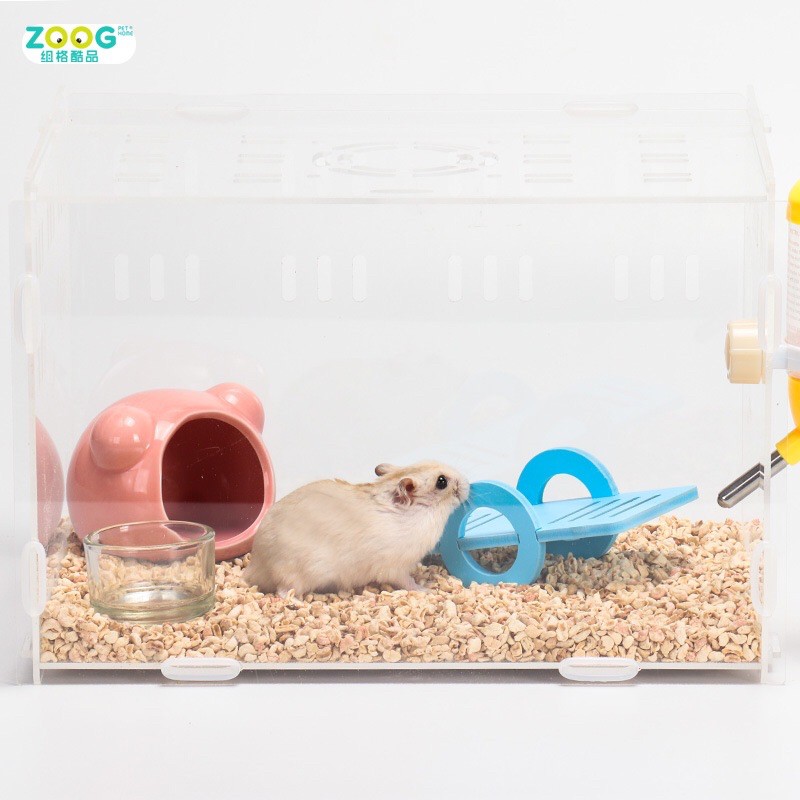 Bập bênh gỗ Zoog. Đồ chơi cho hamster