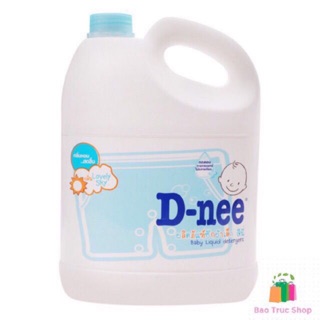 Nước giặt xả Dnee Xanh 3000ml - Hàng chính hãng