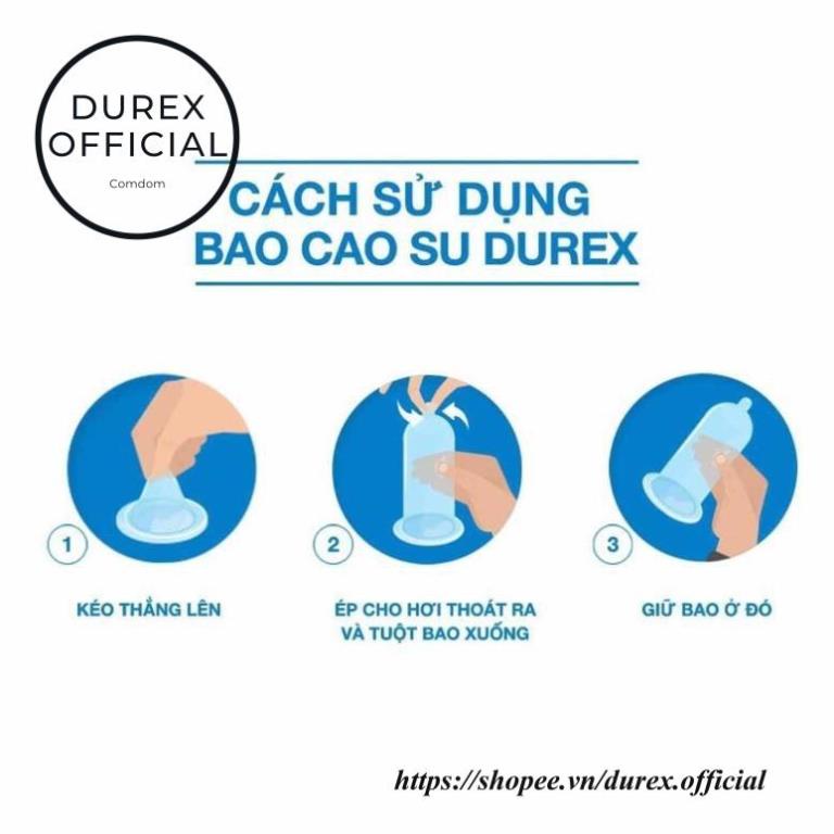 Bao cao su durex pleasuremax  chính hãng  thiết kế siêu mỏng có gân nhiều bôi trơn hộp 12c [Che tên sản phẩm]