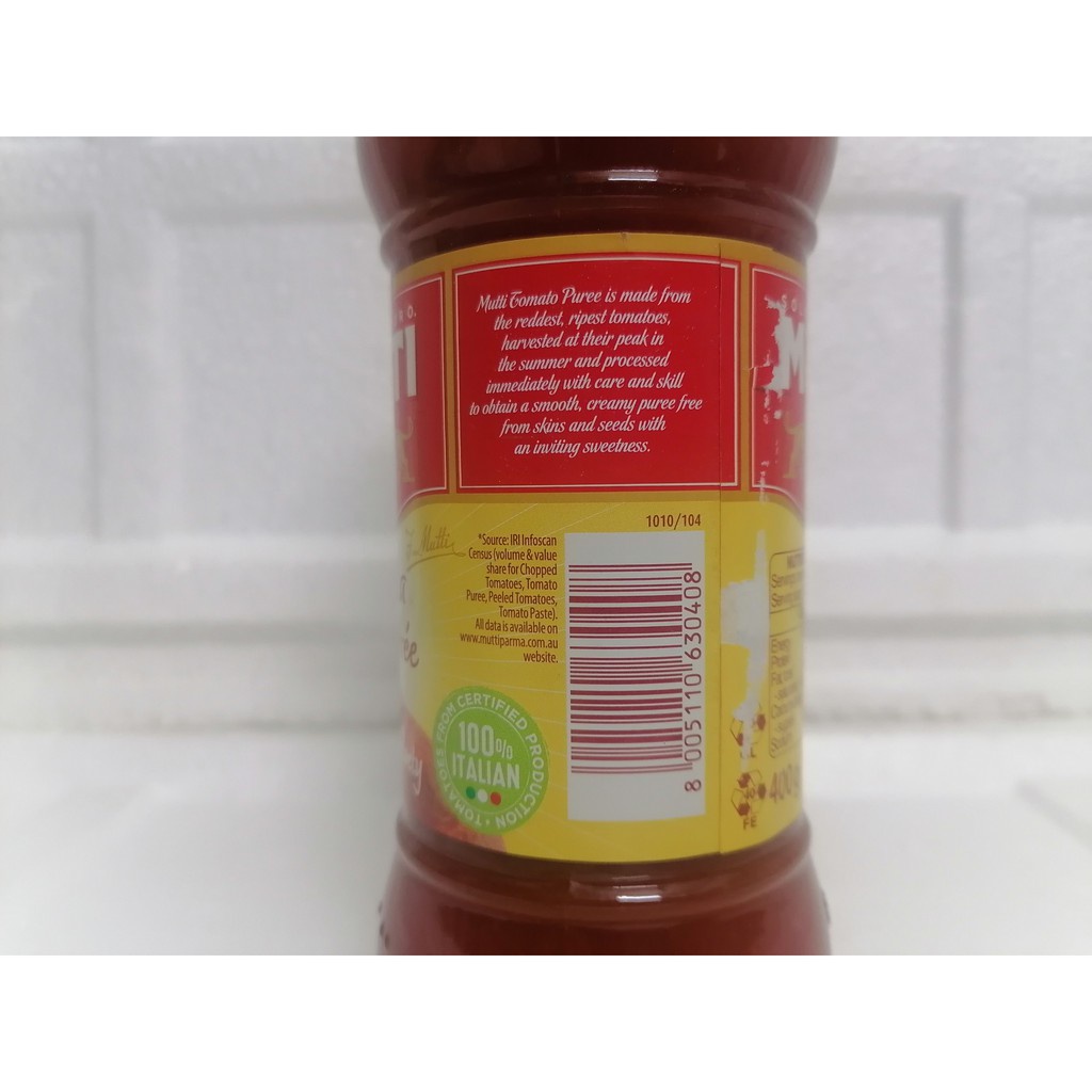 Sốt cà chua đậm đặc - Passata tomato purée 400g