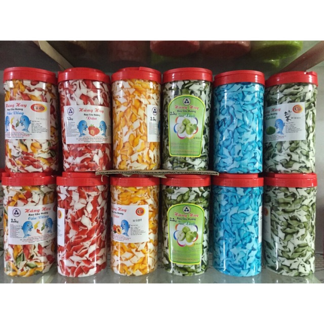 Thạch Cá Đủ Màu 2,5KG