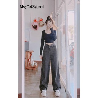 ☀️quần baggy jeans ống suông