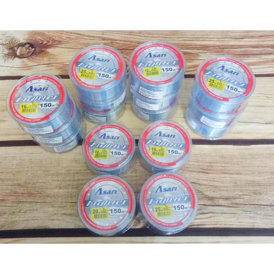 CƯỚC ASARI CÂU CÁ. CƯỚC ASARI FIGHTER 150m