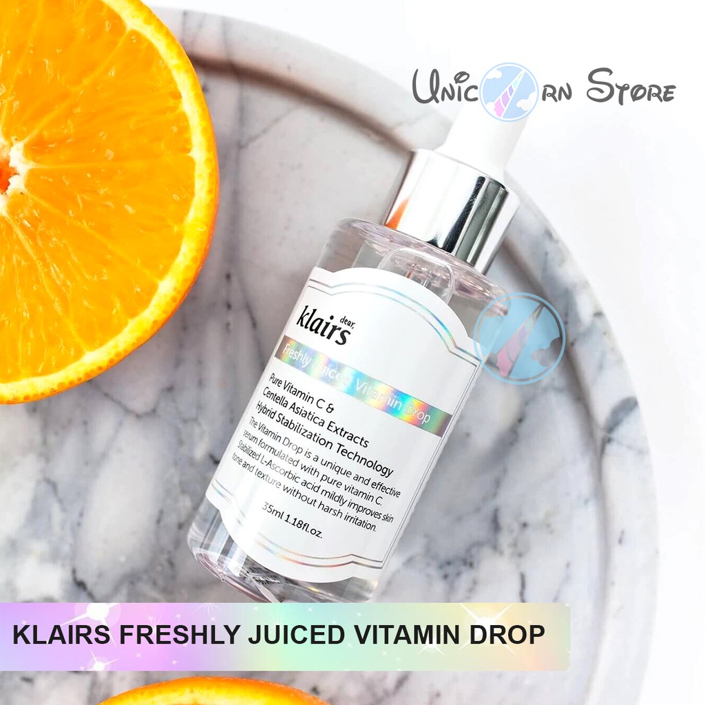 Klairs Freshly Juiced Vitamin Drop Tinh chất Vitamin C cho da nhạy cảm