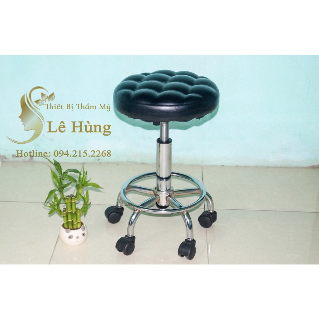 Ghế Spa DA MÚI Chân Xoay Loại Đẹp
