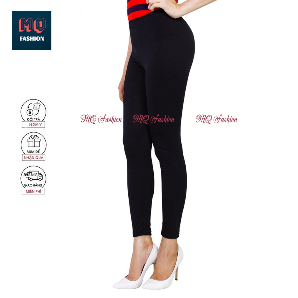 Quần legging Nữ dài cạp cao MQ Fashion vải thun co giãn cao cấp, form ôm tôn dáng - Hot trend 2021 | BigBuy360 - bigbuy360.vn