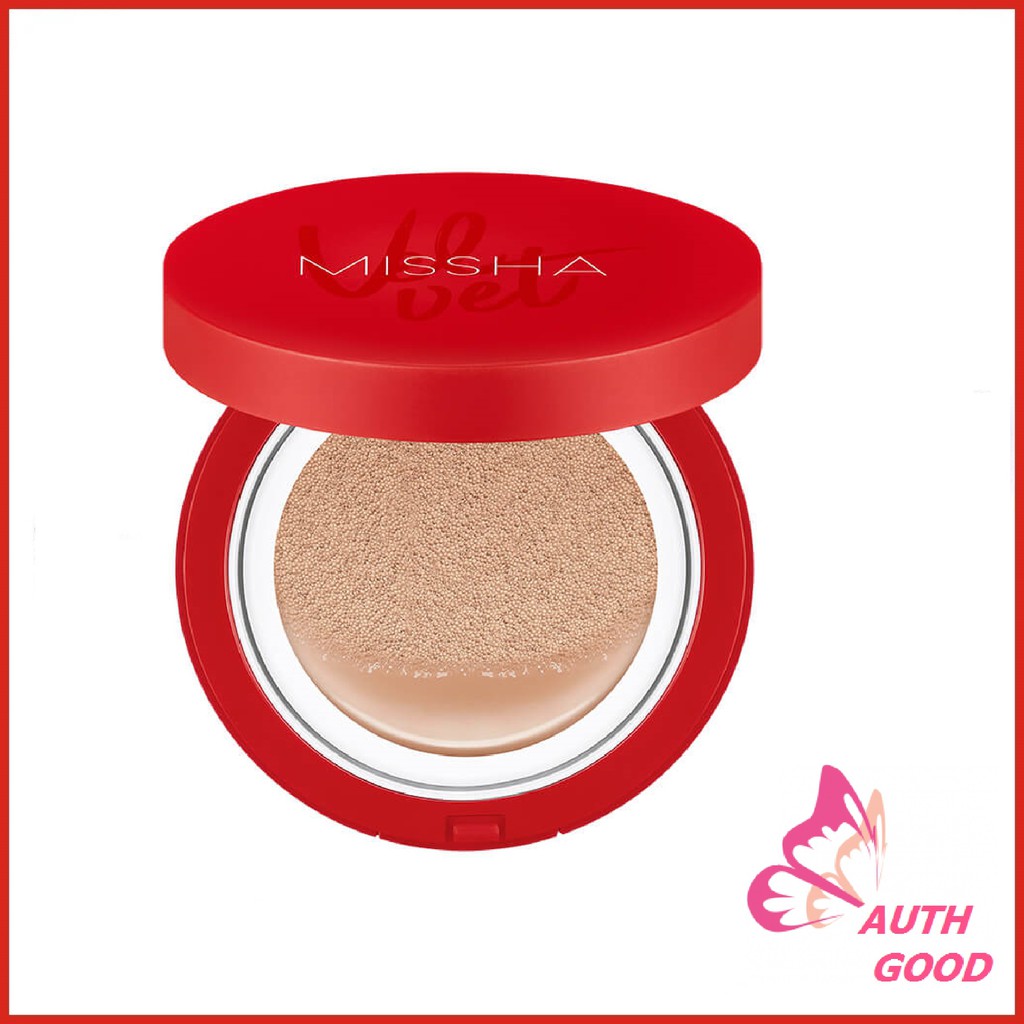 Phấn nước Missha Velvet Finish Cushion SPF50+ PA+++ Che Khuyết Điểm Lâu Trôi