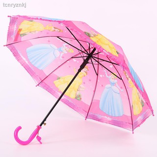 Dù Gấp Tự Động In Hoạt Hình Bạch Tuyết Dễ Thương Cho Bé Gái