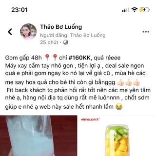 Máy xay sinh tố cầm tay