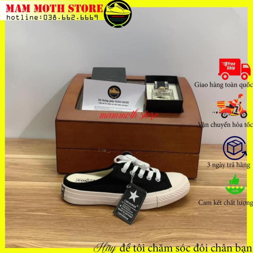 Giày sục thể thao, sục cv nữ trắng đen bản trung cao cấp hàng 11 êm chân shop MAMMOTH