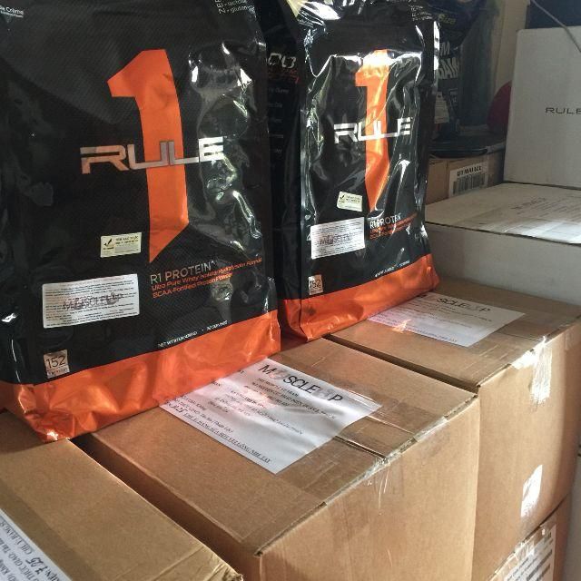 1Kg Sữa Tăng Cơ Rule 1 Whey Protien Gói Dùng Thử