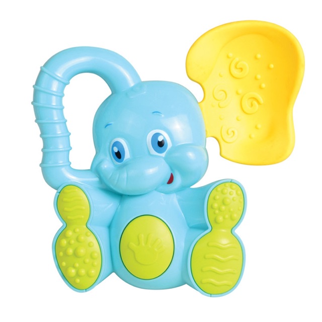 Xúc xắc gặm nướu silicone voi con an toàn cho bé - ảnh sản phẩm 4