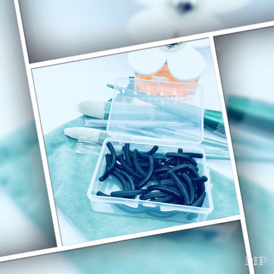 ♨♞❈Còn hàng trong vài giây, đóng hộp 50 dụng cụ uốn mi, đệm gel thay thế, vòng nối mi, đệm dải cao su silicon đàn hồi cao, dụng cụ làm đẹp lông mày | BigBuy360 - bigbuy360.vn