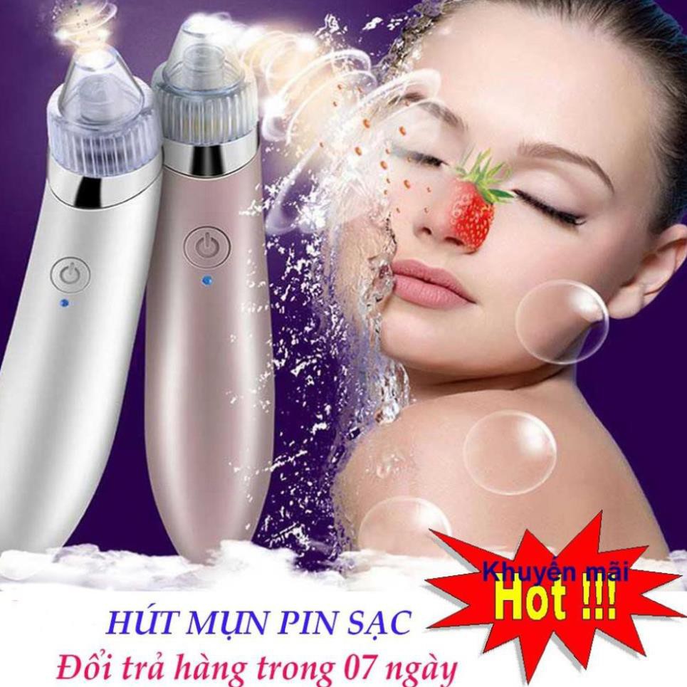 Máy hút mụn đa năng 5 lực hút Sạc pin