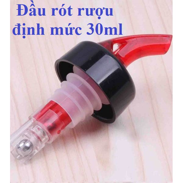 (30ml/lần rót) Đầu rót rượu vang định mức tự ngắt 30ml