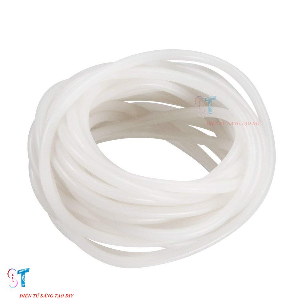 Ống Silicone Trong Suốt Phi 4-6mm