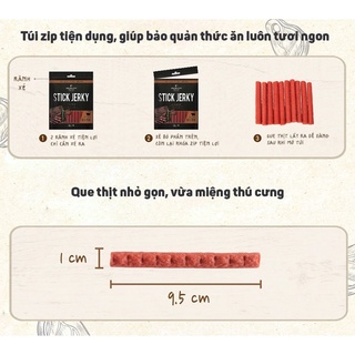 Bowwow- Thịt bò que cho chó 500gr