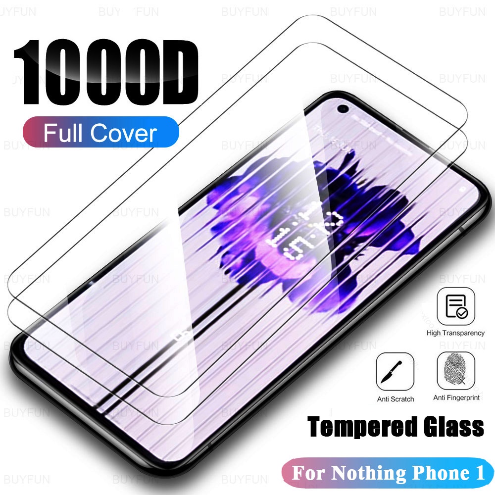 Kính Cường Lực HD Trong Suốt 9H Chống Nổ Bảo Vệ Toàn Màn Hình Cho Điện Thoại Không Cần Chạm