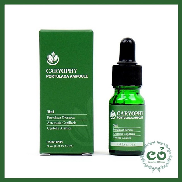 Tinh chất caryophy giảm mụn, mờ thâm mụn Caryophy Portulaca Ampoule