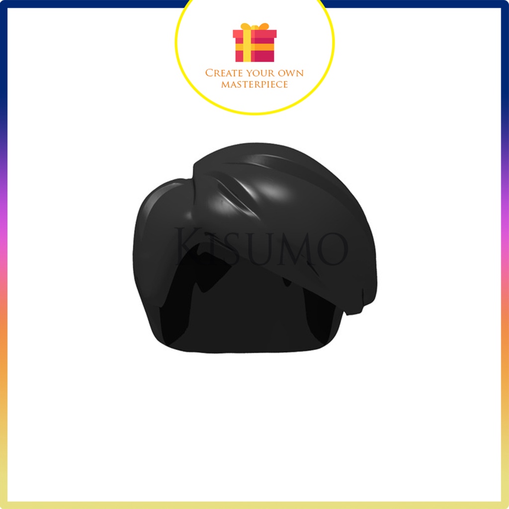 Đồ chơi giáo dục lắp ráp   logo moc combo 3 bộ tóc minifigures nhiều mẫu c16