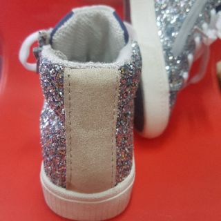 GIÀY ZARA - POMPOM HIGH TOP SNEAKER