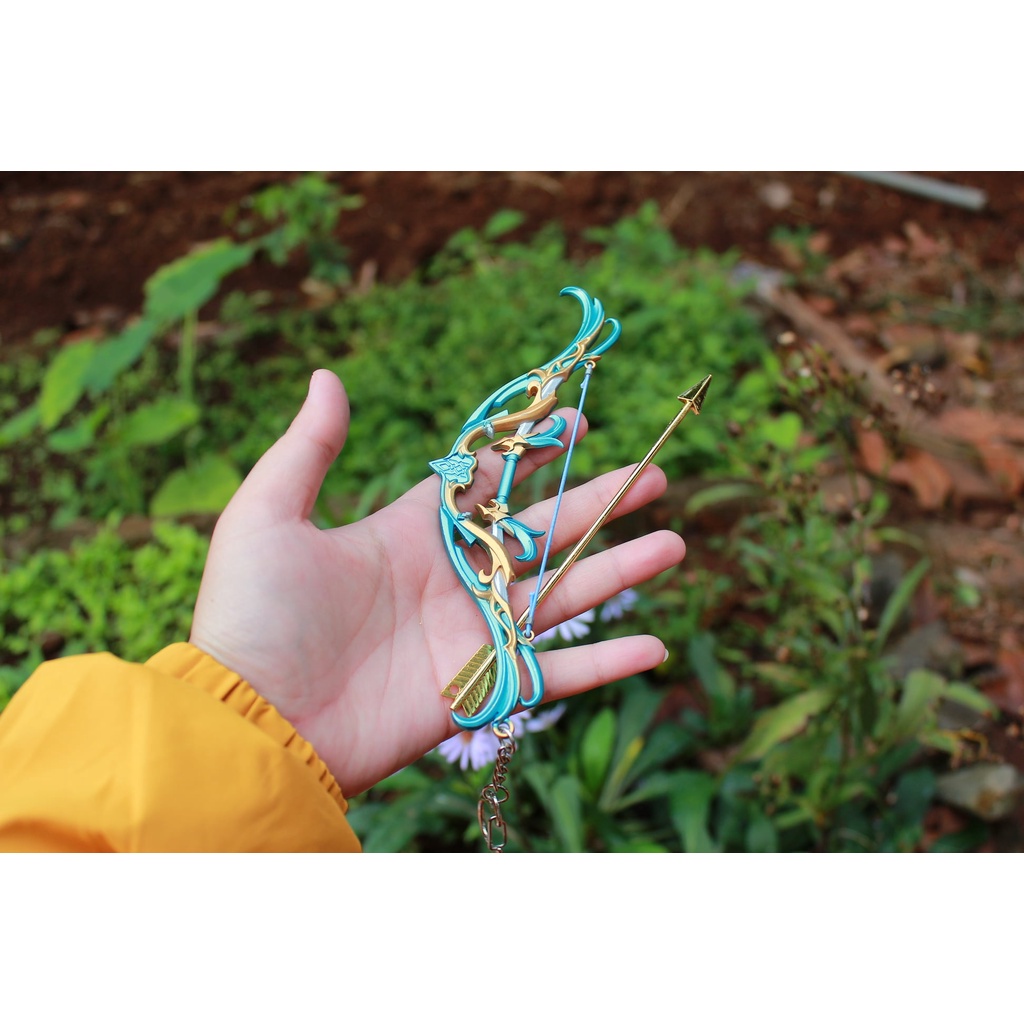 [ Tặng đế ][ 17cm ] Mô hình móc khóa Tiếng Thở Dài Vô Tận - Genshin Impact - Baystore