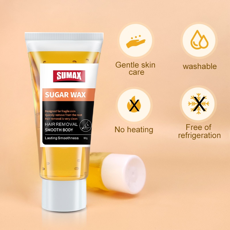 Sáp Wax Lông SUMAX  Sáp lạnh được sử dụng để tẩy lông nách 50g