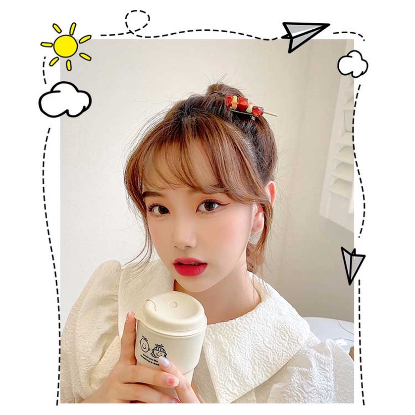 Kẹp tóc hình thức ăn độc đáo vui nhộn thời trang