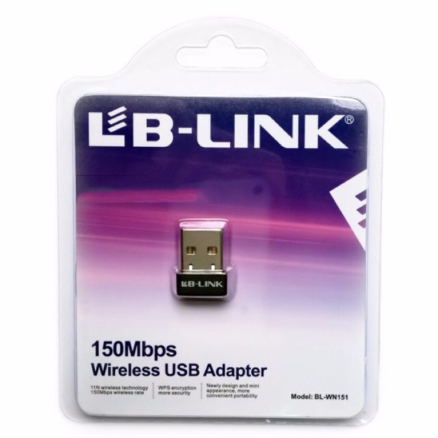 Card mạng không dây, thiết bị thu wifi LB-Link nano BL-WN151 150mbps