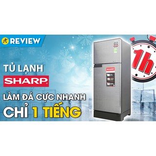 Tủ lạnh Sharp Inverter 165 lít SJ-X196E-DSS (Miễn phí giao tại HCM-ngoài tỉnh liên hệ shop)