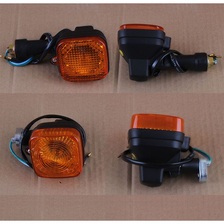 Phụ kiện xe máy CG King Honda CG125 Zhujiang ZJ125 Hạnh phúc XF xoay lắp ráp đèn báo rẽ