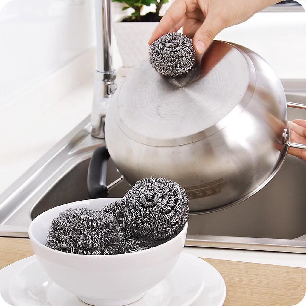 CHÙI XOONG, NỒI INOX CHỐNG RỈ