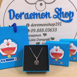 Dây Chuyền Mạ Bạc Hình Chuông Doremon Doraemon