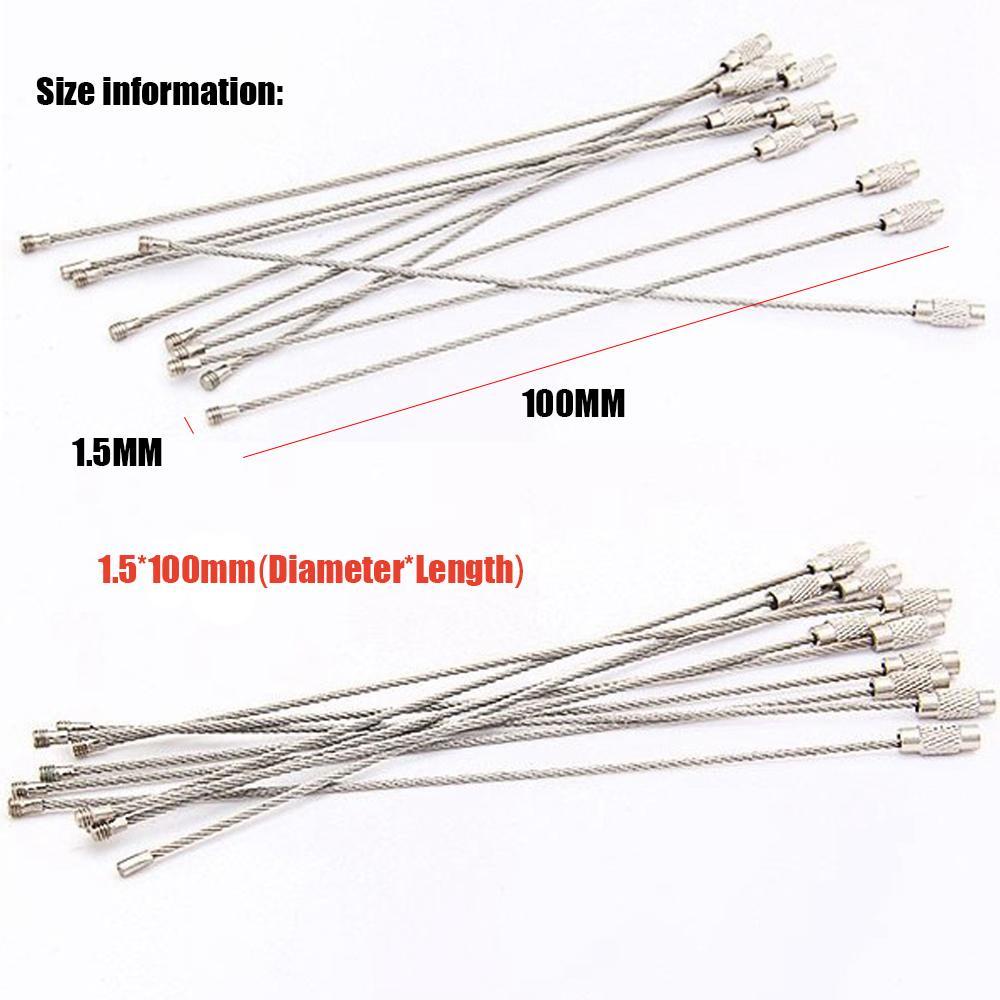 Set 5 / 10 / 15 Móc Chìa Khóa Đa Năng Tiện Dụng Giá Đỡ