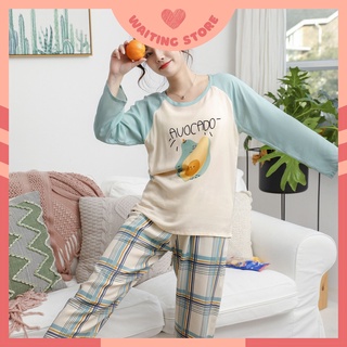 Pijama - Bộ Ngủ Nữ Đồ Bộ Mặc Nhà Cộc Lửng Dài Siêu Mát, Mềm Mại CLVT01