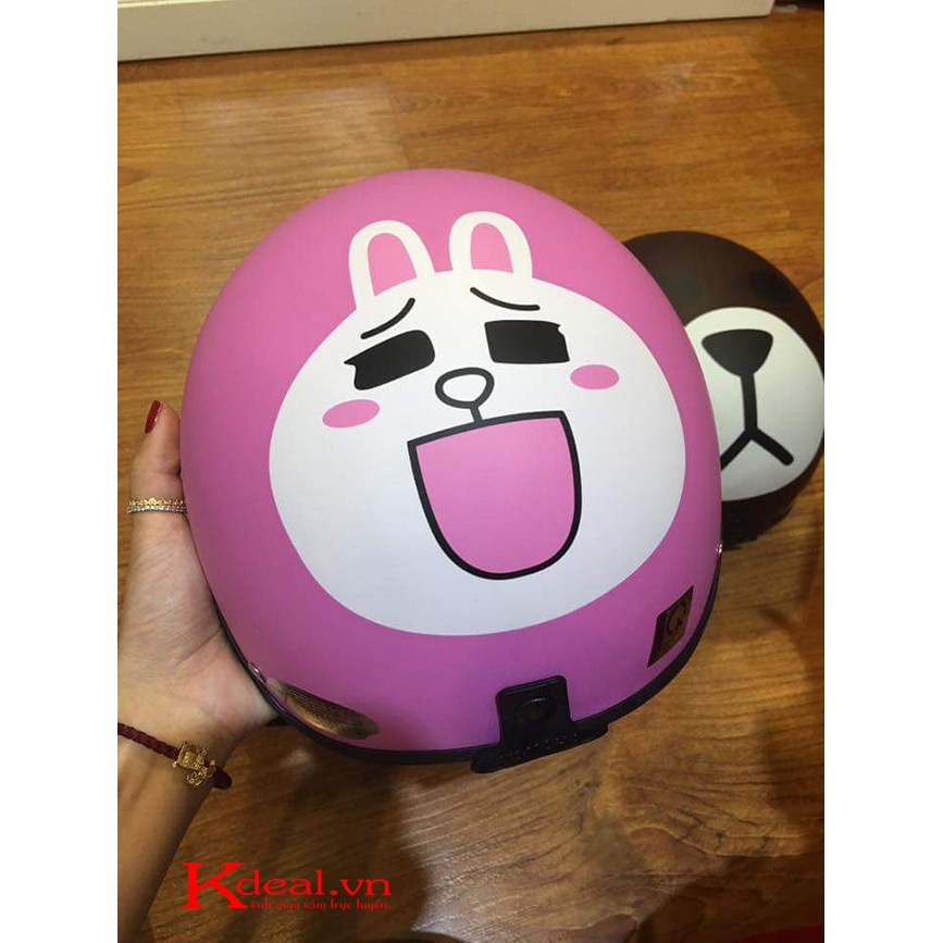 Nón Bảo Hiểm Thỏ Cony