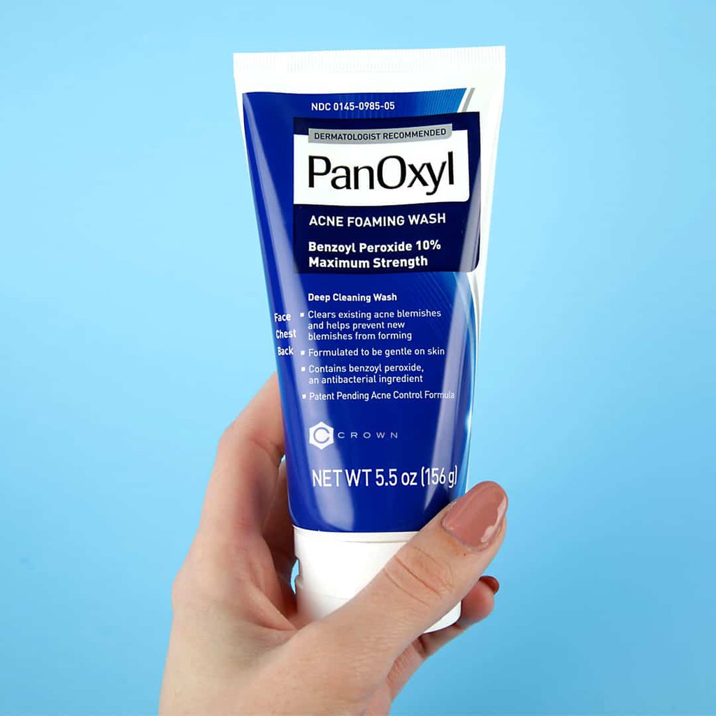 Sữa rửa mặt cho da dầu mụn PanOxyl Acne Foaming Wash 10% Benzoyl Peroxide
