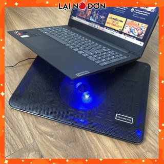 Đế tản nhiệt làm mát lap top 14 và 15 inch có đèn led