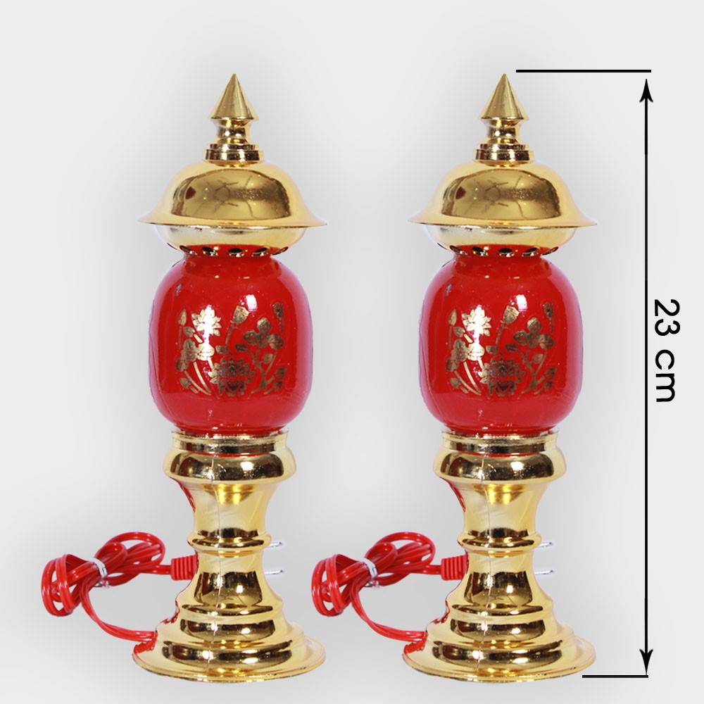 Đôi đèn thờ phú quý đẹp ( HÀNG CAO CẤP )