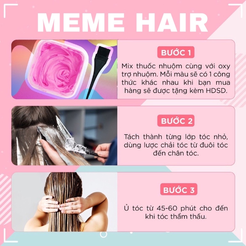 Combo màu nhuộm tone đỏ hot trend