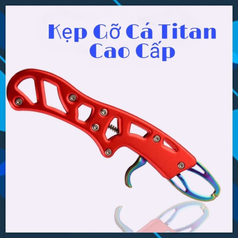 Kìm kẹp cá đa năng mạ Titan Fimax/Kìm gỡ cá sắc bén