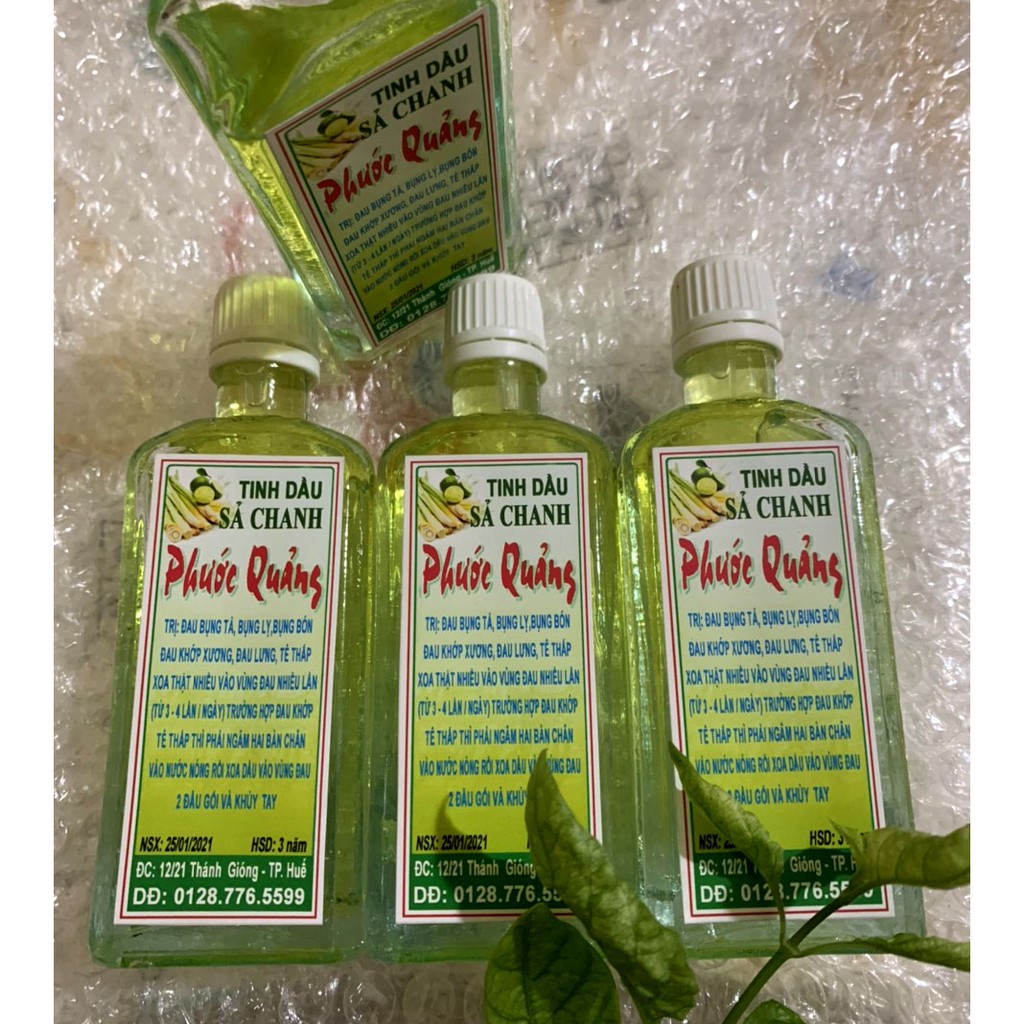 Tinh Dầu Sả Chanh , Quế, Bạc Hà(Loại Đặc Biệt): 50ml